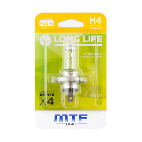MTF LONG LIFEx4 БЛИСТЕР H4