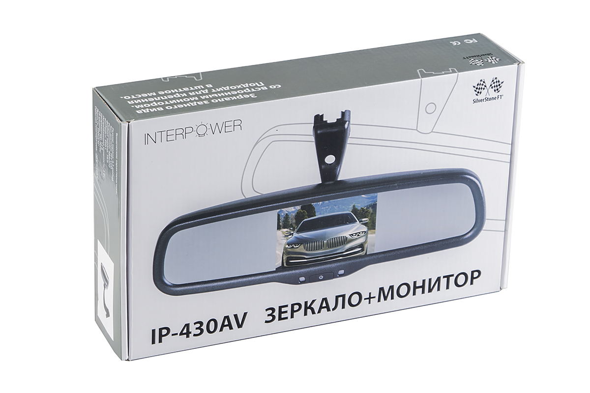 Зеркала заднего вида с мониторами INTERPOWER IP Mirror 430AV 