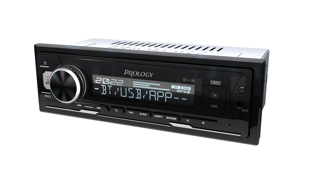 1-DIN USB/SD-ресиверы (без CD) Prology GT-130 