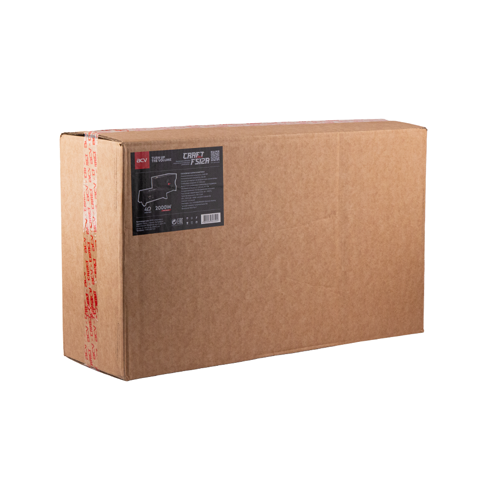 Cабвуферы корпусные активные ACV CRAFT FS12A 