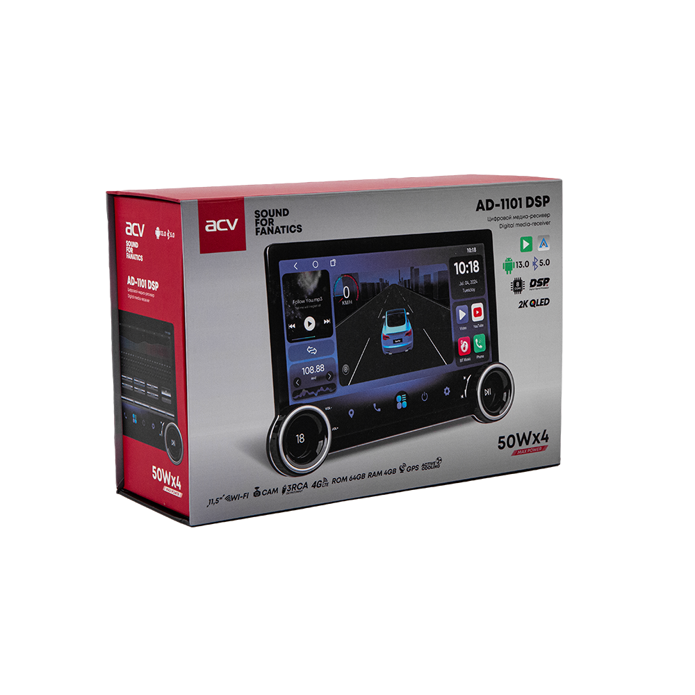 Планшеты 9"/10"/12" ACV AD-1101 DSP 