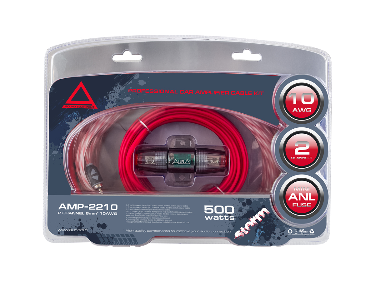 Комплекты проводов AurA AMP-2210 