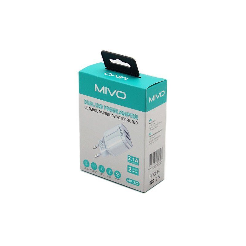 Зарядные устройства для смартфонов, Кабели Mivo MP-222 