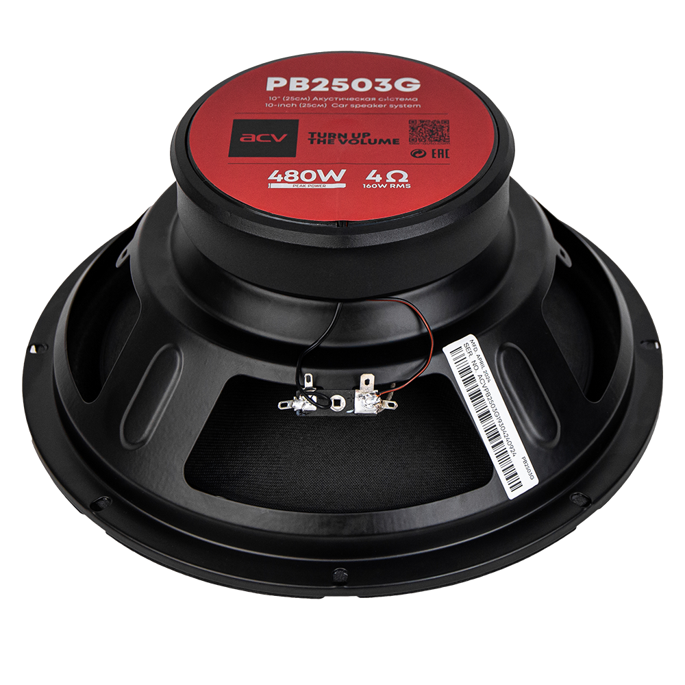 Акустика автомобильная ACV PB-2503G 