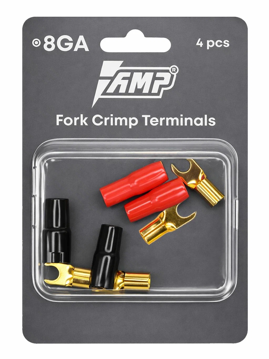 Клеммы акустические, силовые, коннекторы, гильзы AMP AMP 8Ga 