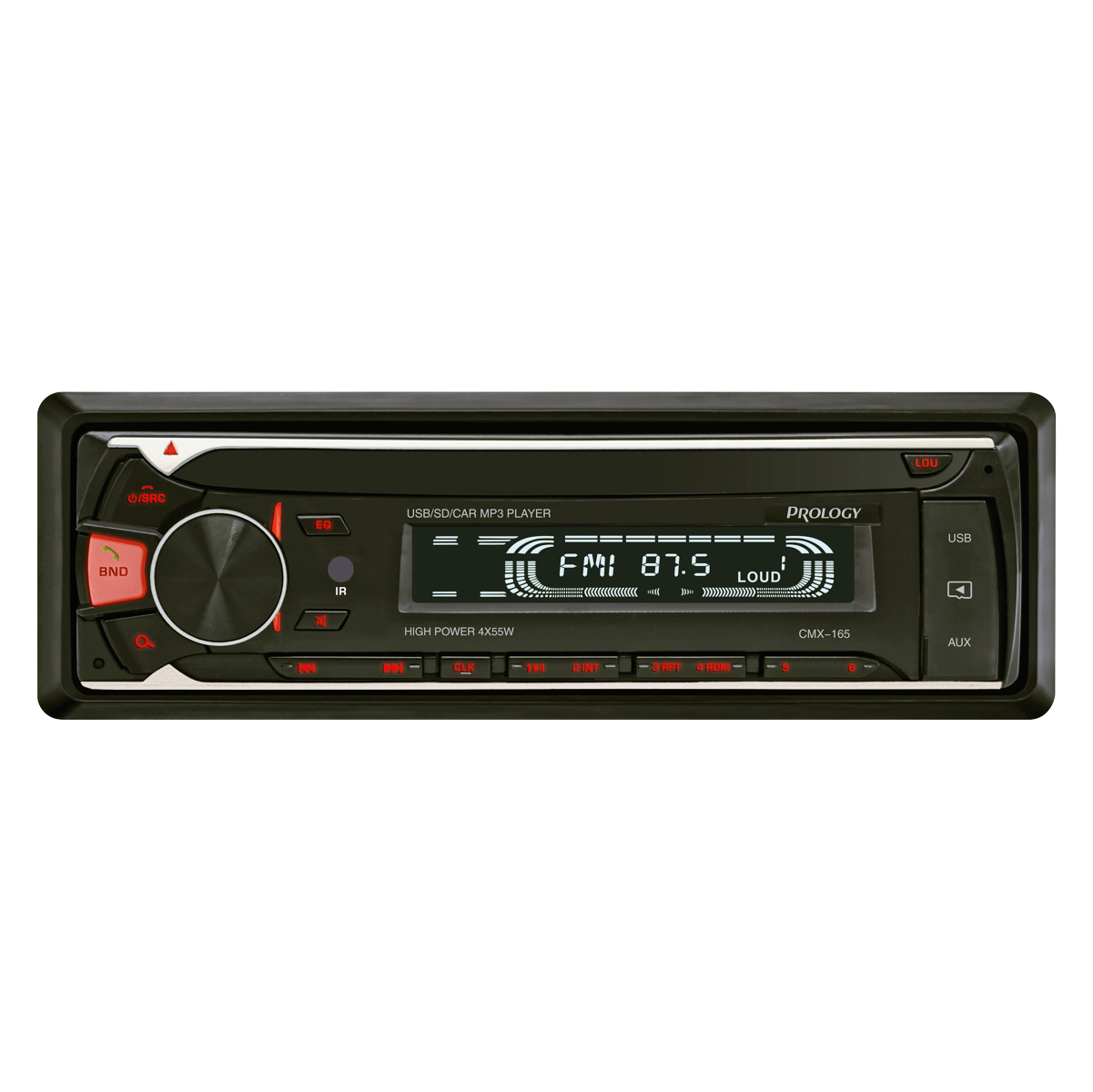 1-DIN USB/SD-ресиверы (без CD) Prology CMX-165 