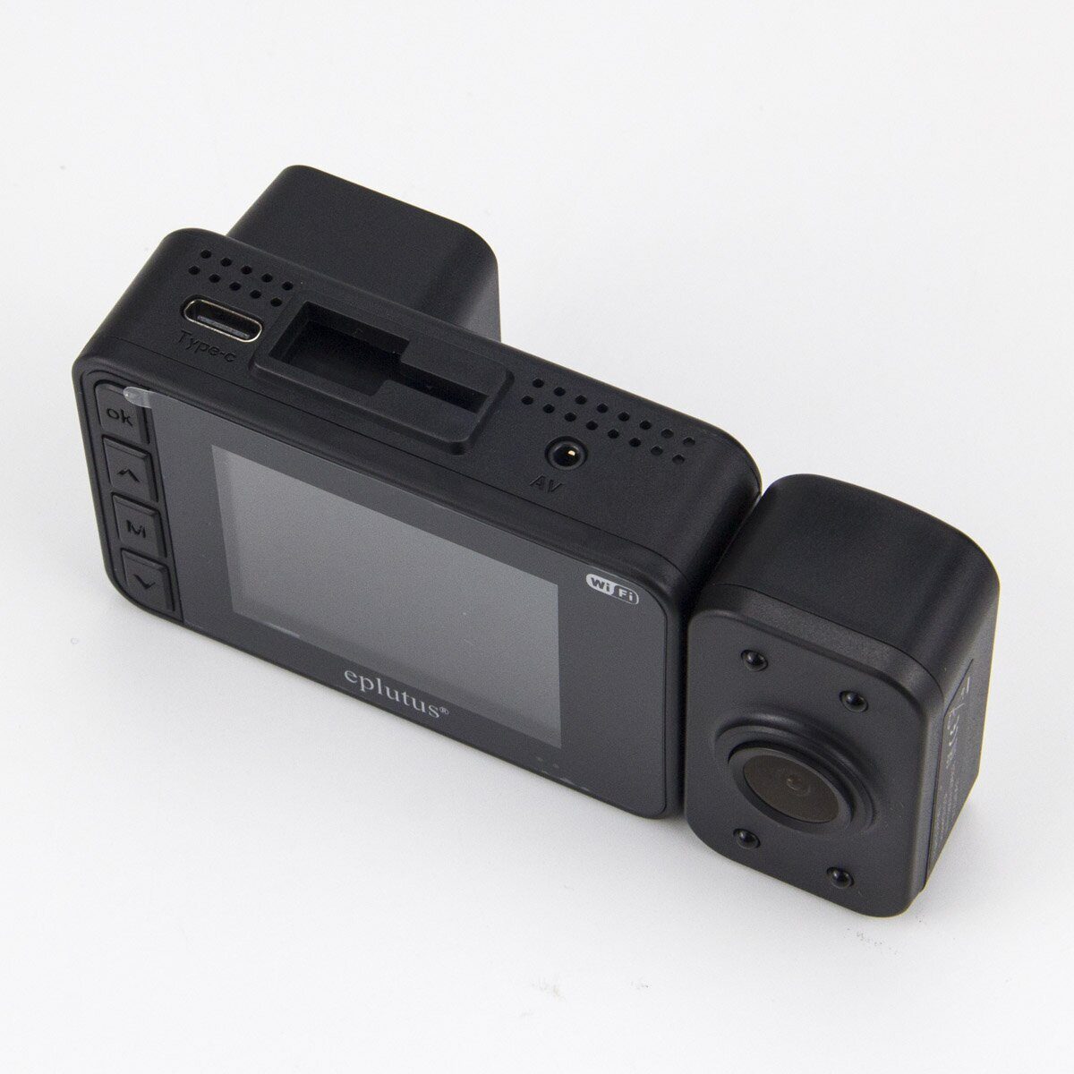 Видеорегистраторы с 2 камерами и более, спортивные камеры: Eplutus D942