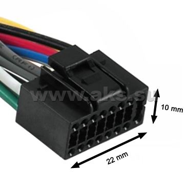 Разъёмы подключения магнитол Incar CON-KEN-01 