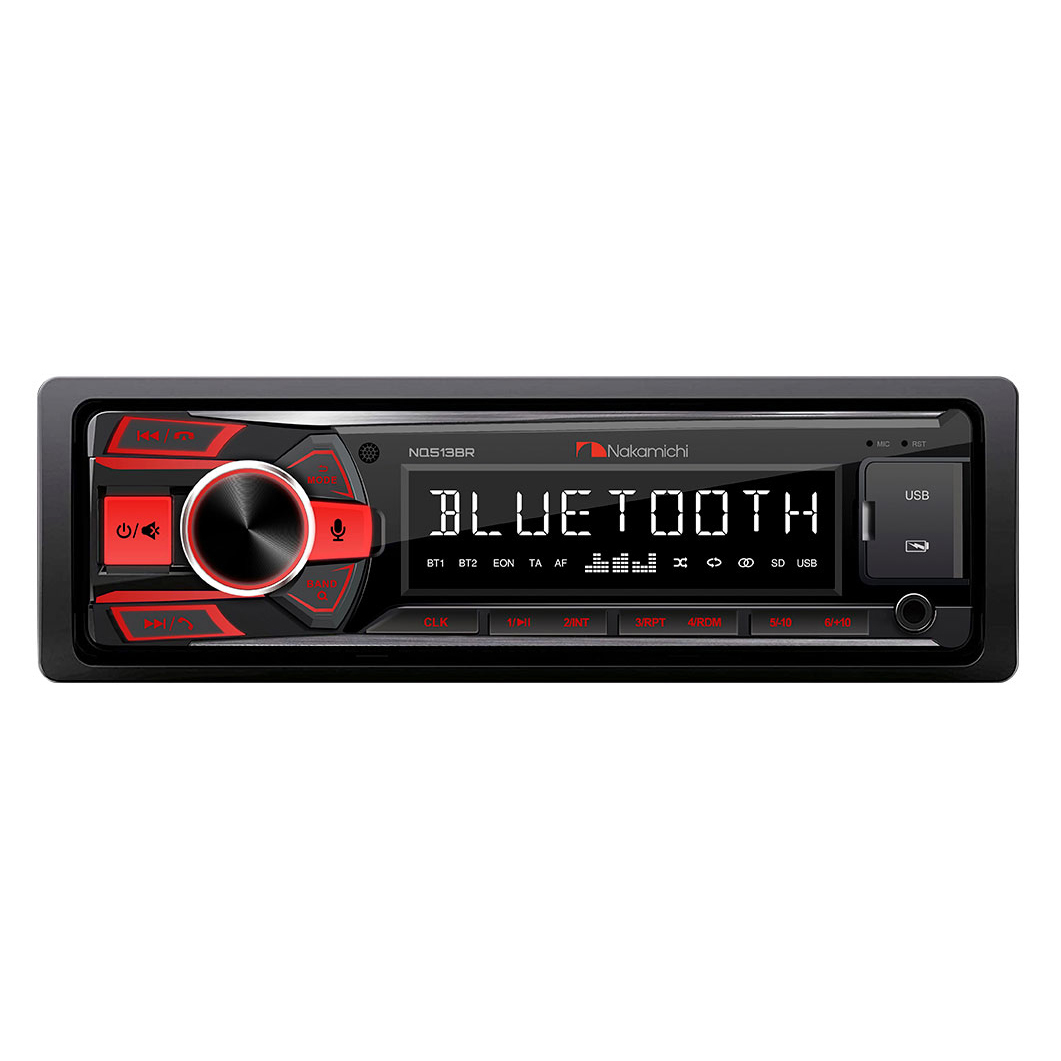 1-DIN USB/SD-ресиверы (без CD) Nakamichi NQ513BR 