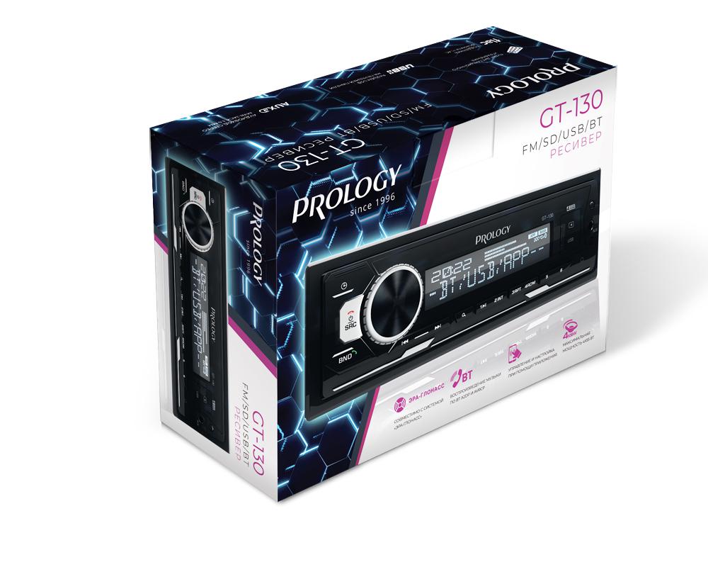 1-DIN USB/SD-ресиверы (без CD) Prology GT-130 