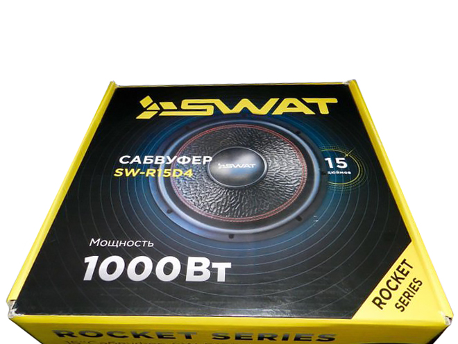 Сабвуферные динамики Swat SW-R15D4 