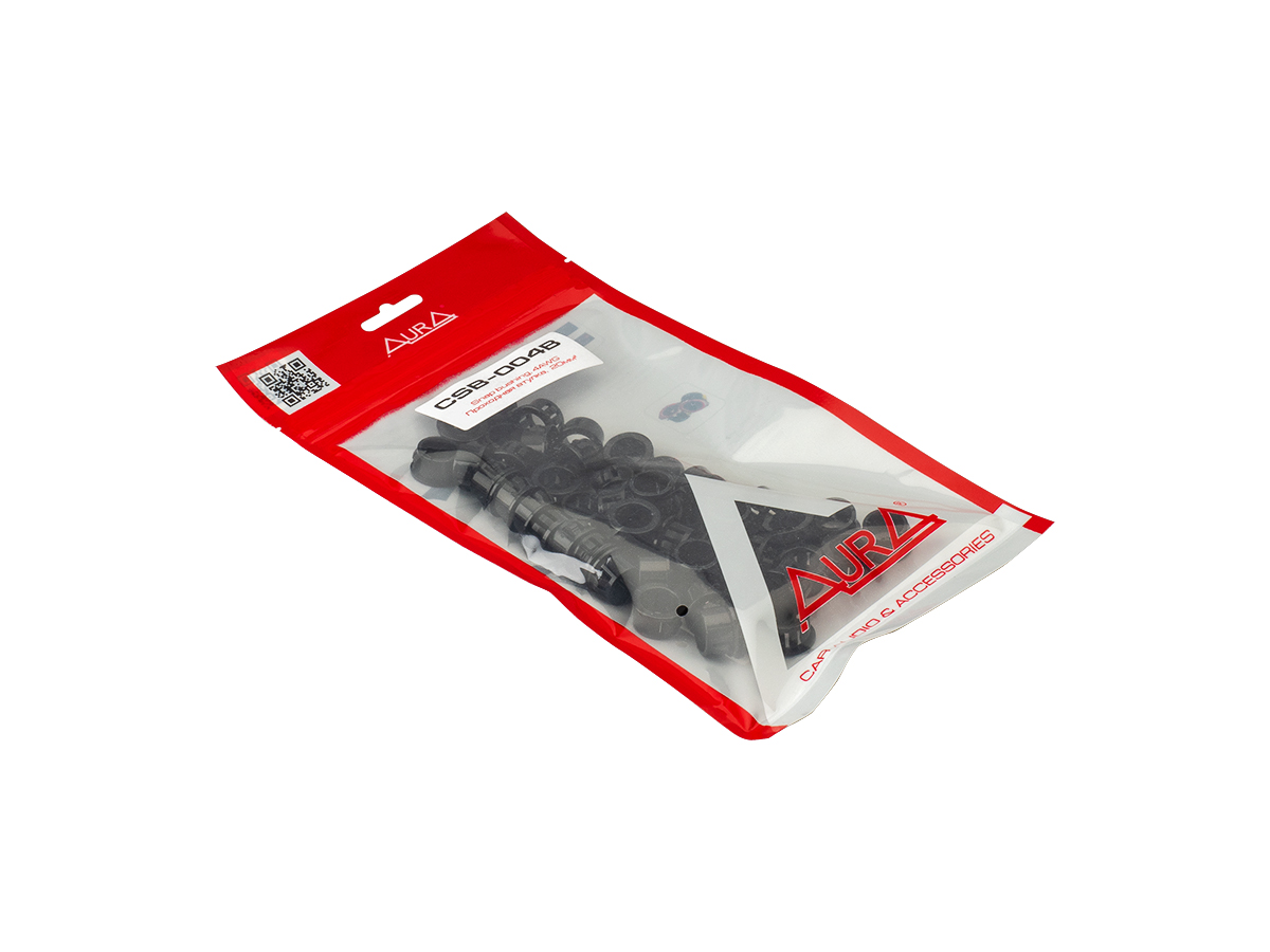 Кабели силовые, разъемы. Крепеж для кабеля. AurA CSB-004B 