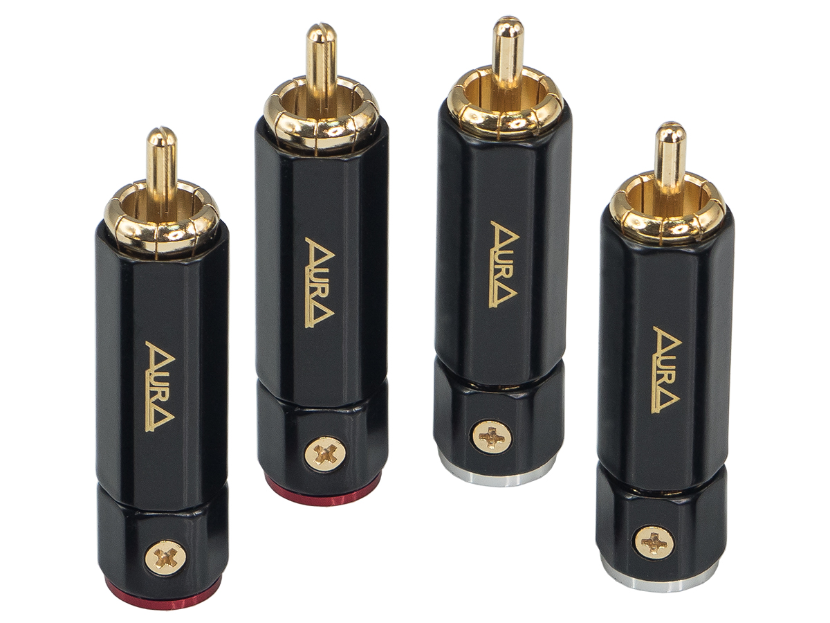 Кабели межблочные (RCA), AUX, HDMI, RCA разъёмы AurA RCA-P615 