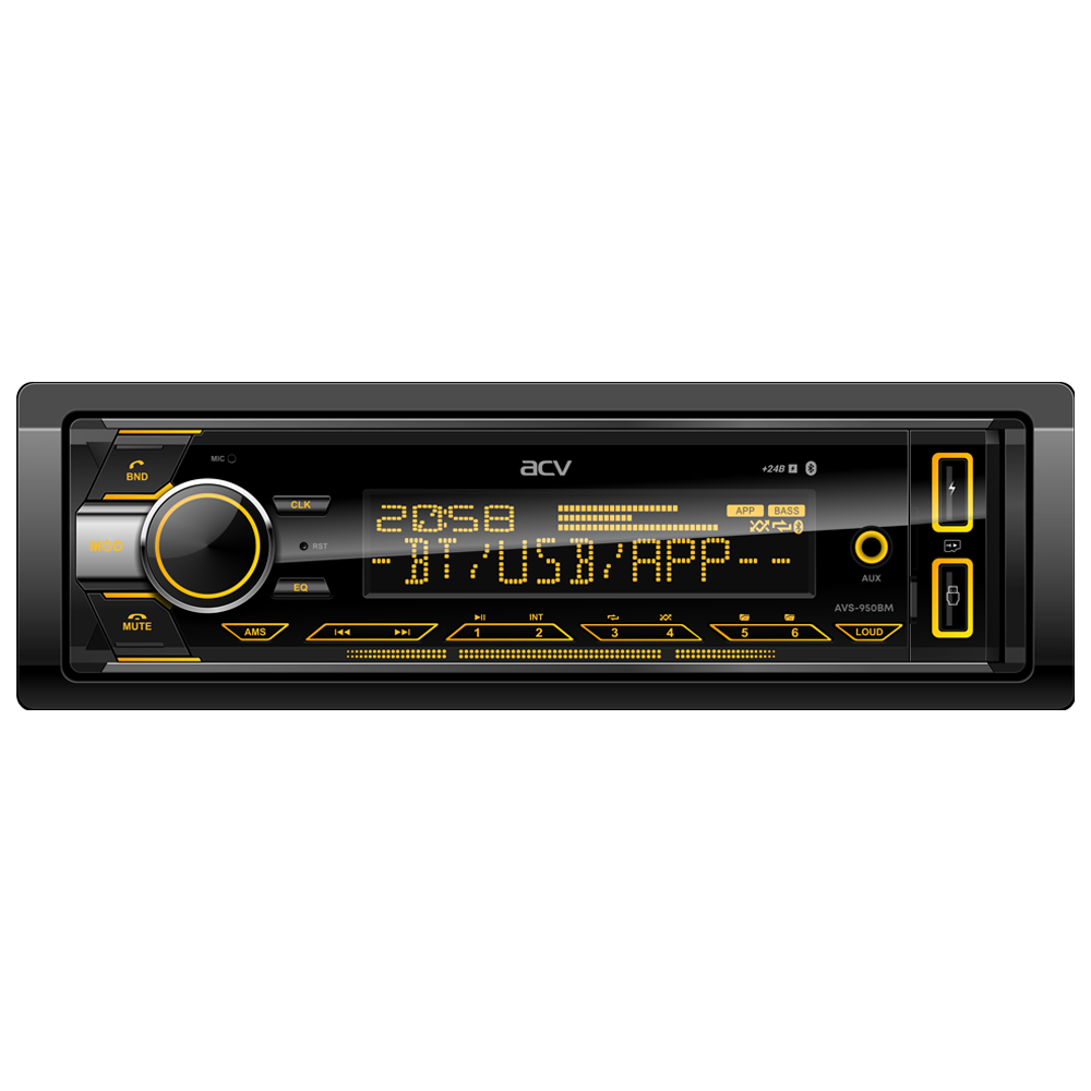 1-DIN USB/SD-ресиверы (без CD) ACV AVS-950BM 