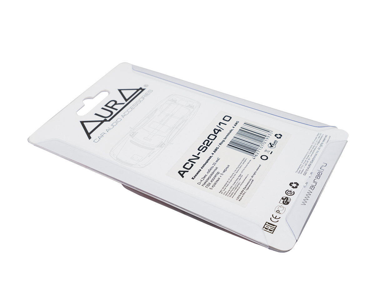 Клеммы акустические, силовые, коннекторы, гильзы AurA ACN-S204/10 