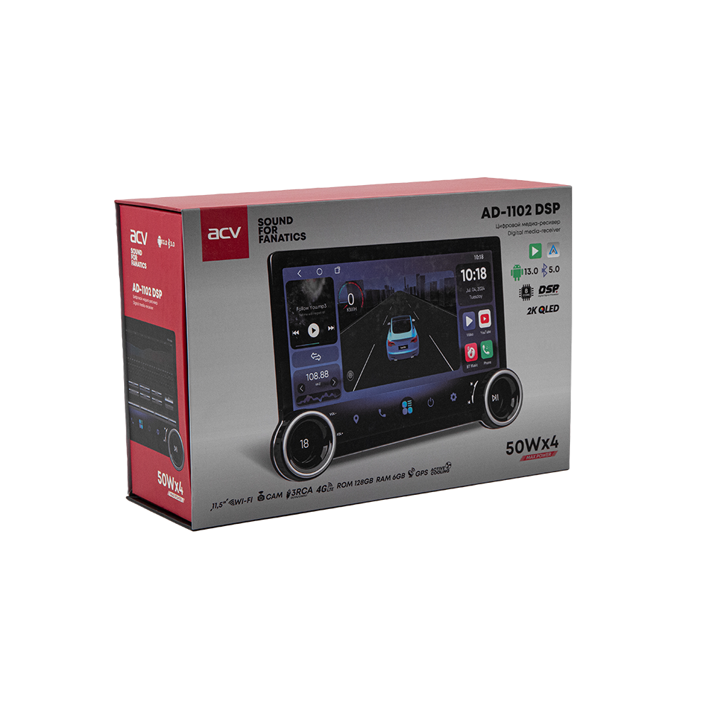 Планшеты 9"/10"/12" ACV AD-1102 DSP 