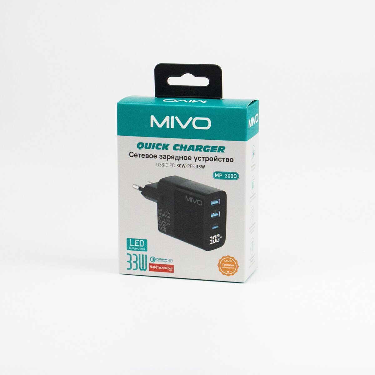 Зарядные устройства для смартфонов, Кабели Mivo MP-300Q 