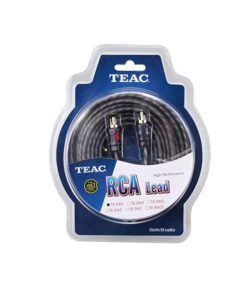 Кабели межблочные (RCA), AUX, HDMI, RCA разъёмы TEAC TE-RA0.5 