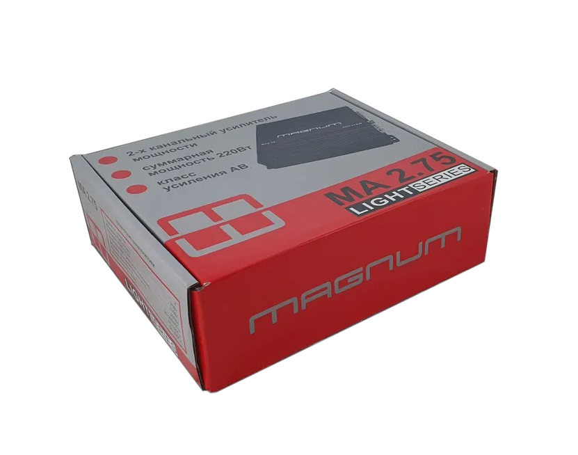 Двух и трехканальные усилители MAGNUM LIGHT MA 2.75 