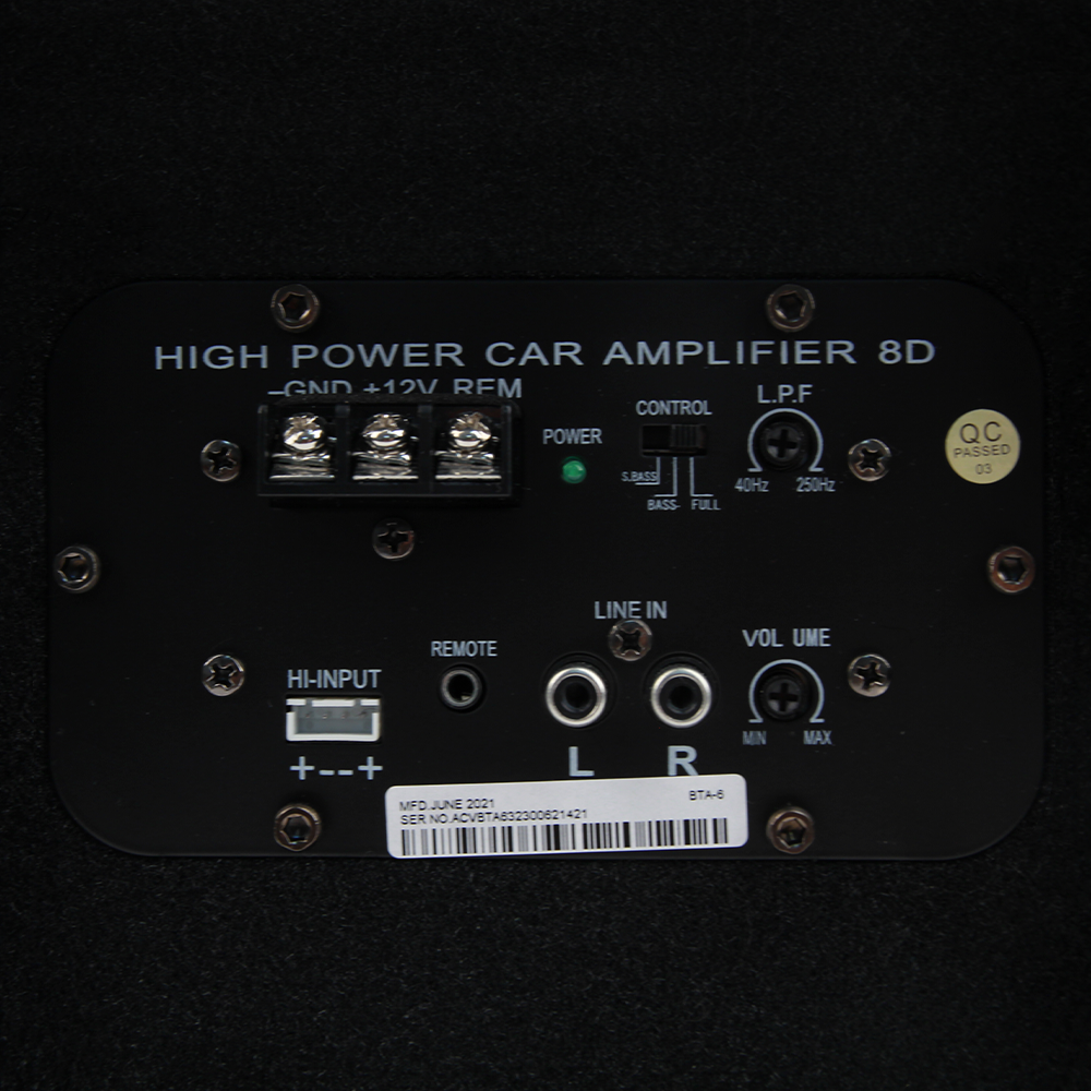 Cабвуферы корпусные активные ACV BTA-6 