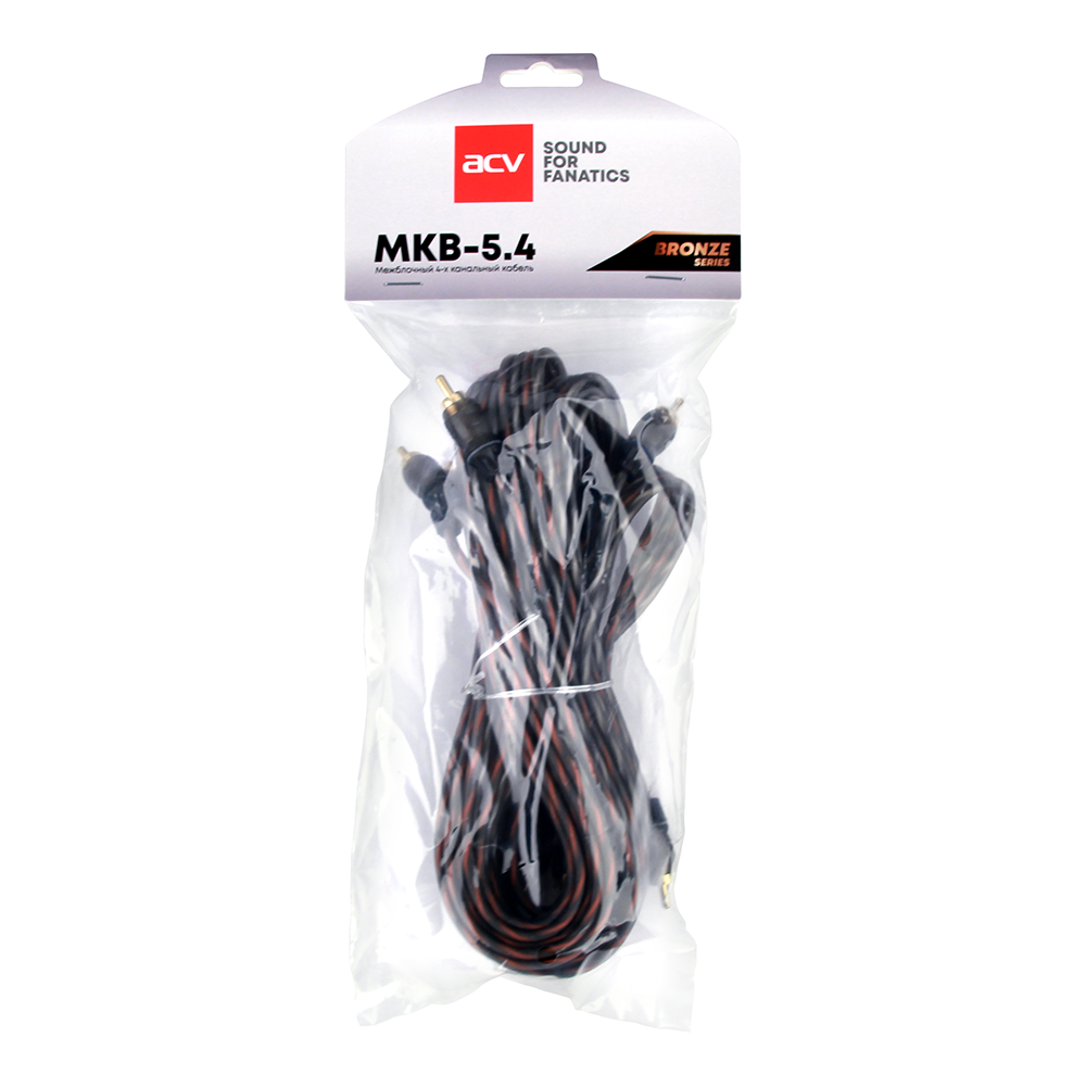 Кабели межблочные (RCA), AUX, HDMI, RCA разъёмы ACV MKB-5.4 