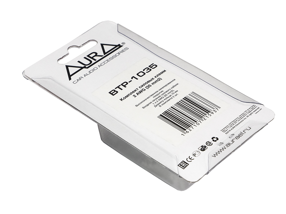 Клеммы акустические, силовые, коннекторы, гильзы AurA BTP-1035 