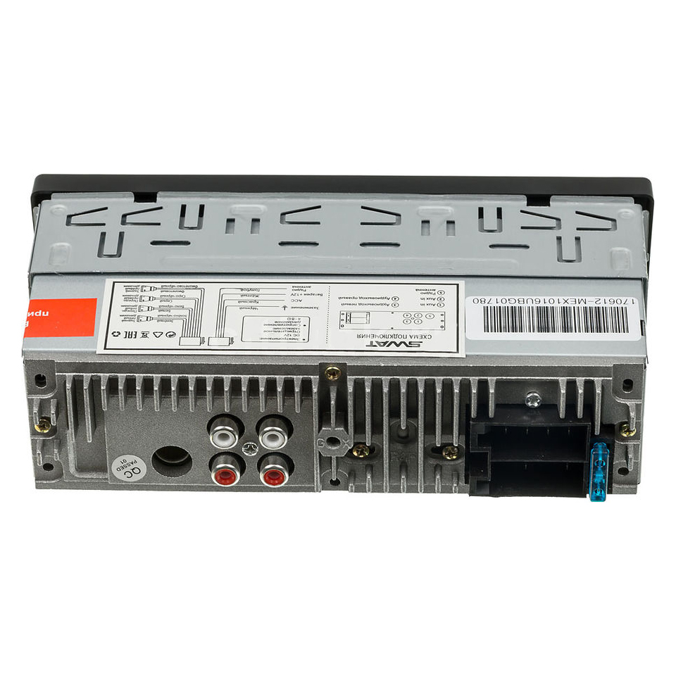 1-DIN USB/SD-ресиверы (без CD) Swat MEX-1016UBG 