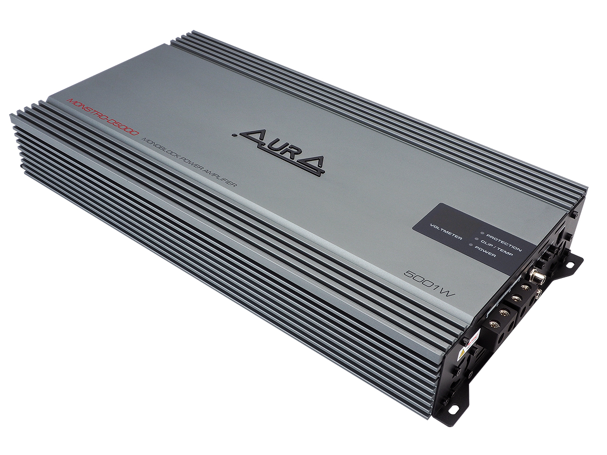 Одноканальные усилители AurA MONSTRO-D5000 