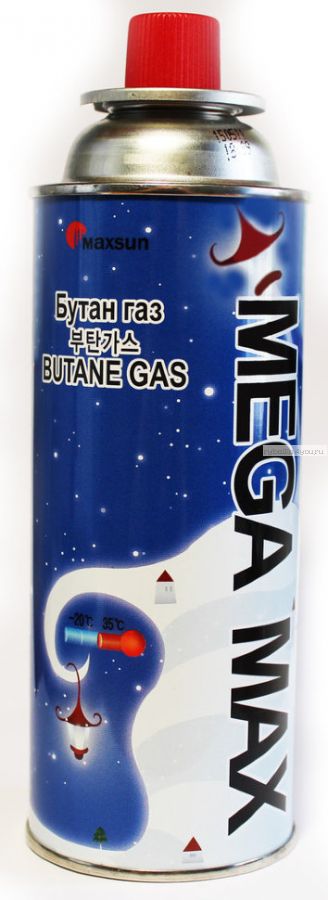 МЕГА МАКС Газ для порт. плит, использование от -20 до +35 градусов