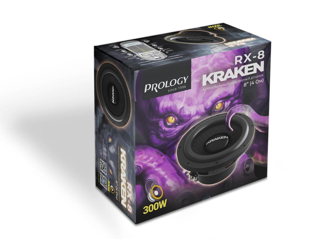 Сабвуферные динамики Prology RX-8 KRAKEN 