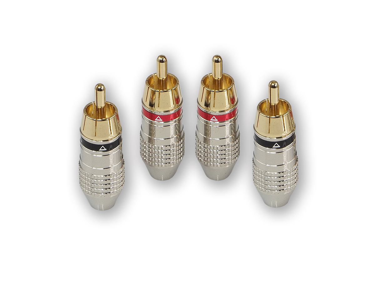 Кабели межблочные (RCA), AUX, HDMI, RCA разъёмы AurA RCA-P612 