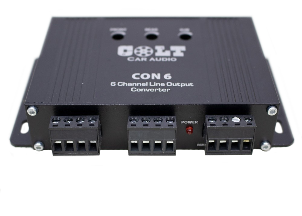 Интерфейсы для подключения усилителей COLT CON 6 