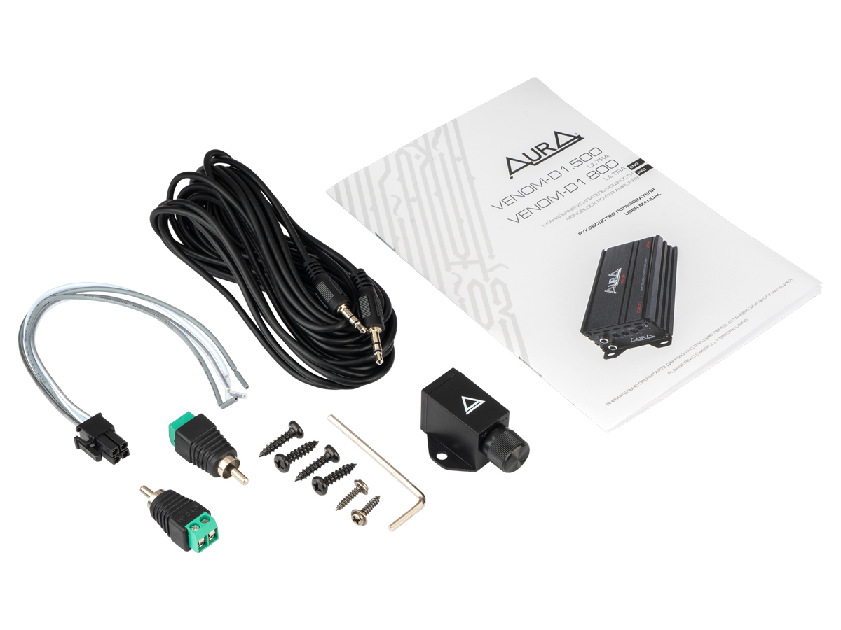 Одноканальные усилители AurA VENOM-D1.500 ULTRA 