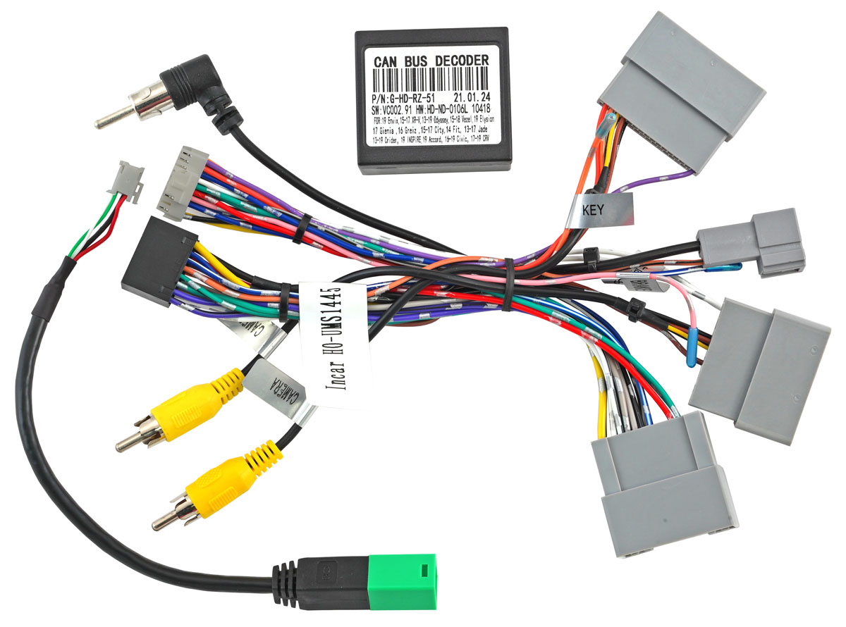 Переходники ISO (16-pin) Incar HO-UMS1445 