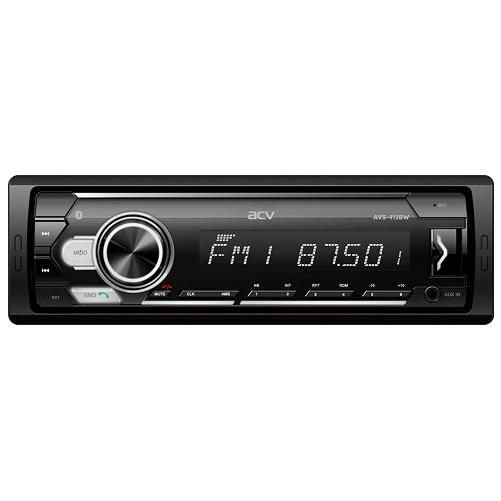1-DIN USB/SD-ресиверы (без CD) ACV AVS-912BW 