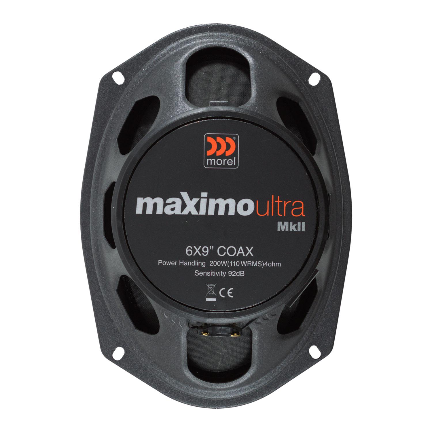 Акустика автомобильная Morel MAXIMO ULTRA 692 COAX MKII 