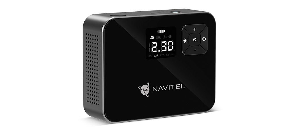 Автомобильные, велосипедные компрессоры.Помпы, насосы. Манометры NAVITEL AIR 15 AL