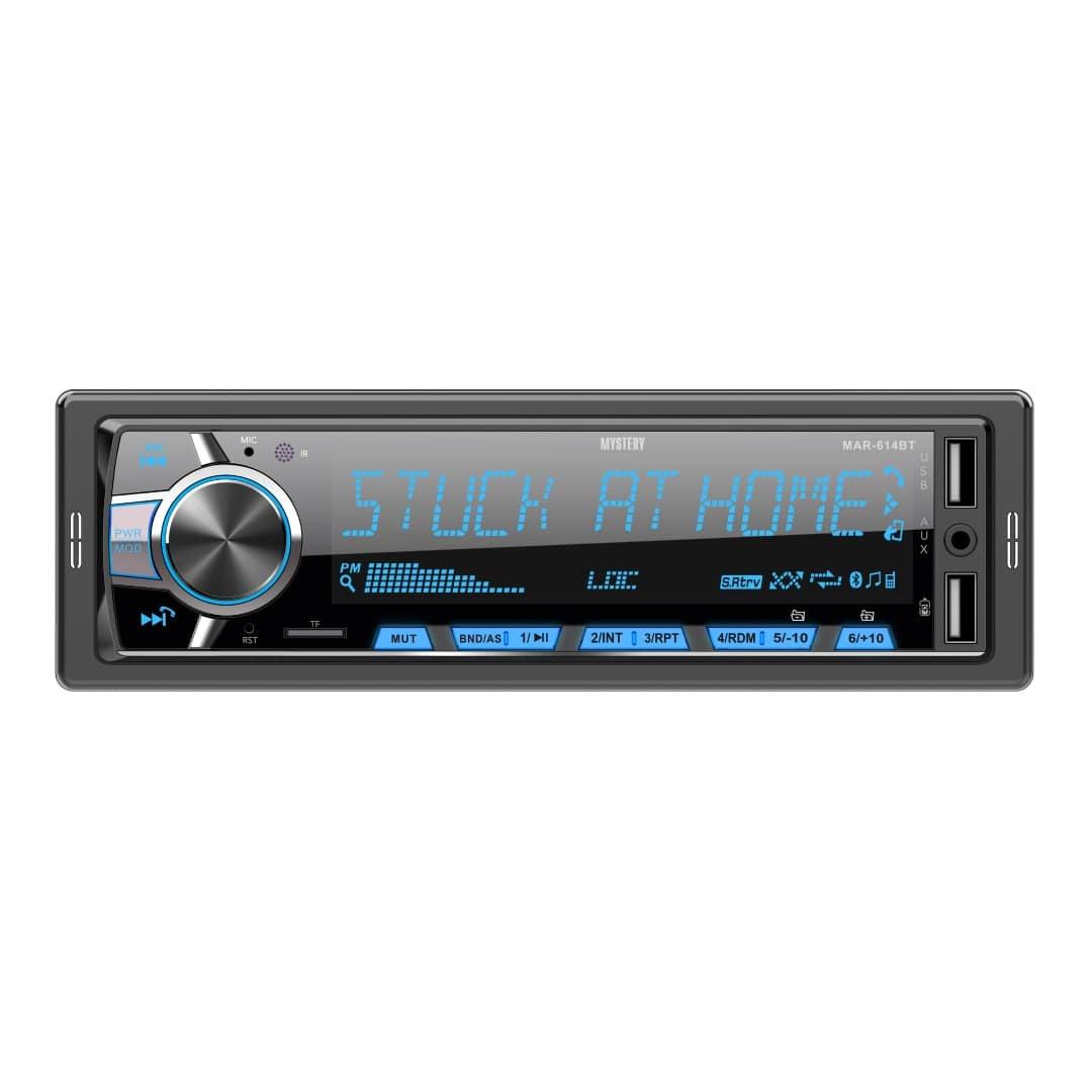 1-DIN USB/SD-ресиверы (без CD) Mystery MAR-614BT 