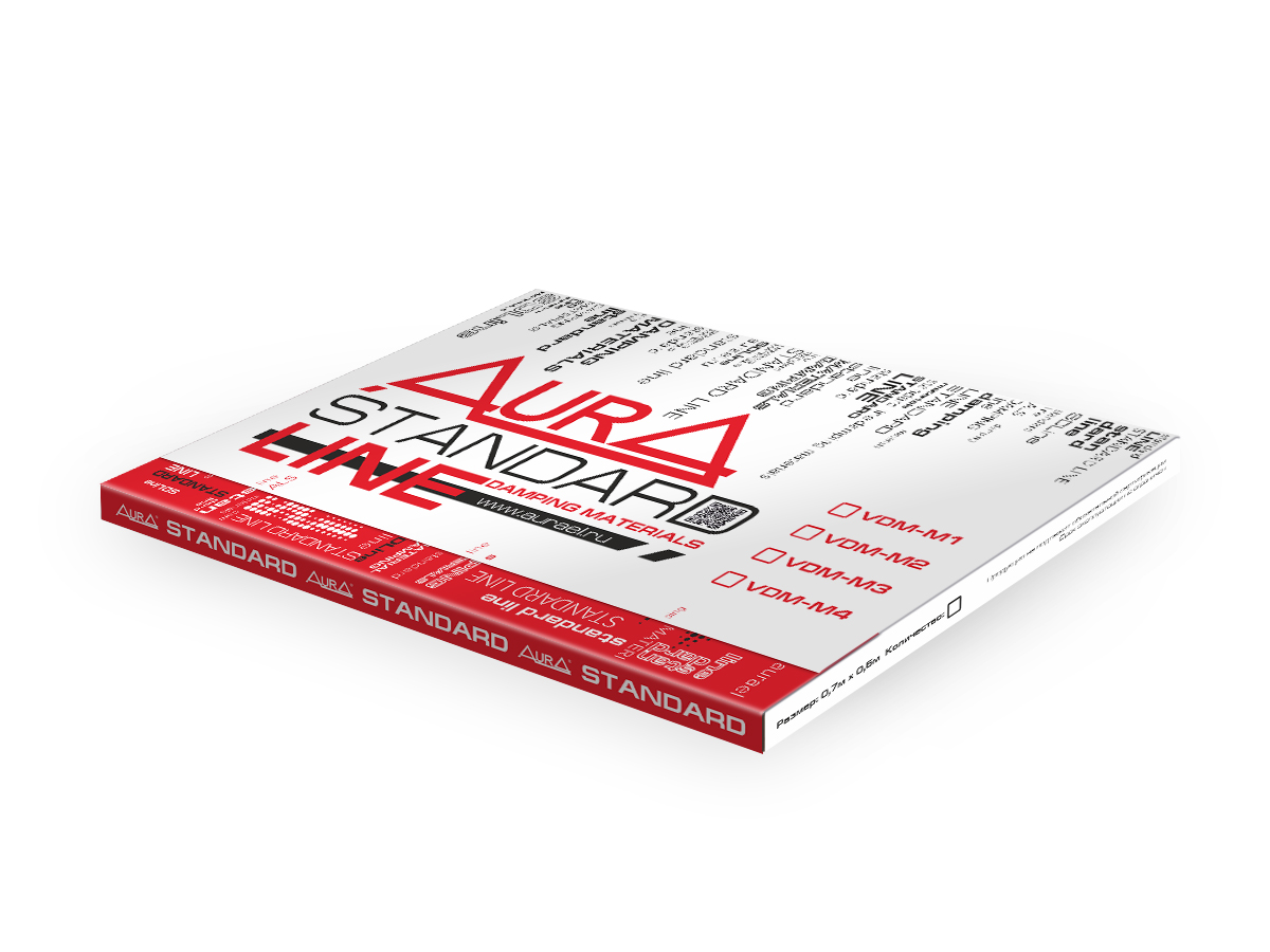 Виброизоляционные (тяжелые) материалы AurA VDM-Standard-M3