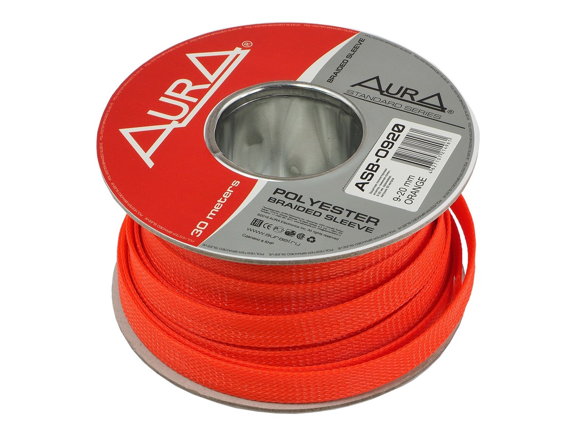 Полиэстеровый рукав (змеиная кожа) AurA ASB-920 ORANGE 