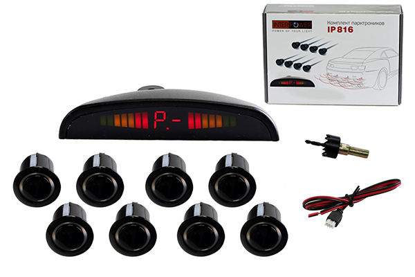 Парковочные радары Interpower IP 816 Black