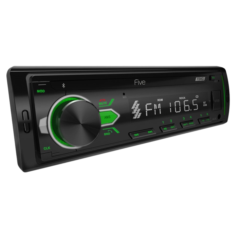 1-DIN USB/SD-ресиверы (без CD) FIVE F24G 