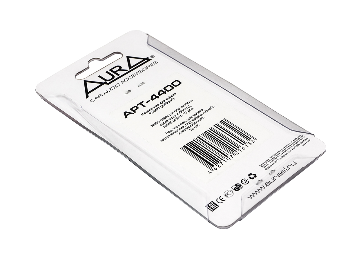 Клеммы акустические, силовые, коннекторы, гильзы AurA APT-4400 