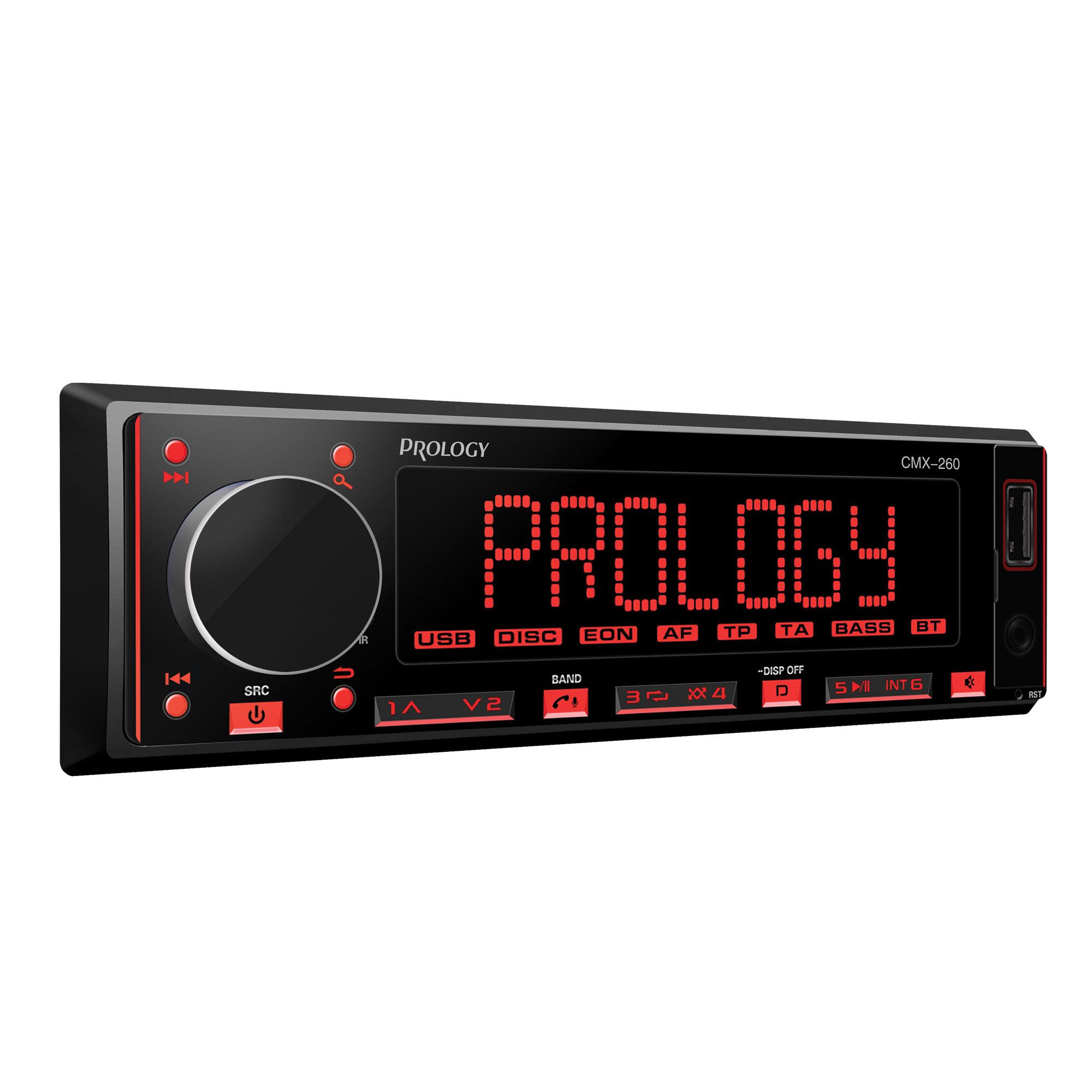 1-DIN USB/SD-ресиверы (без CD) Prology CMX-260 