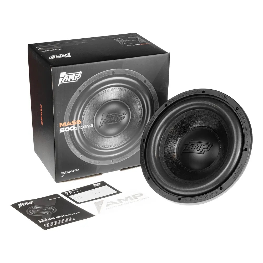 Сабвуферные динамики AMP MASS 500 12D2 V2 