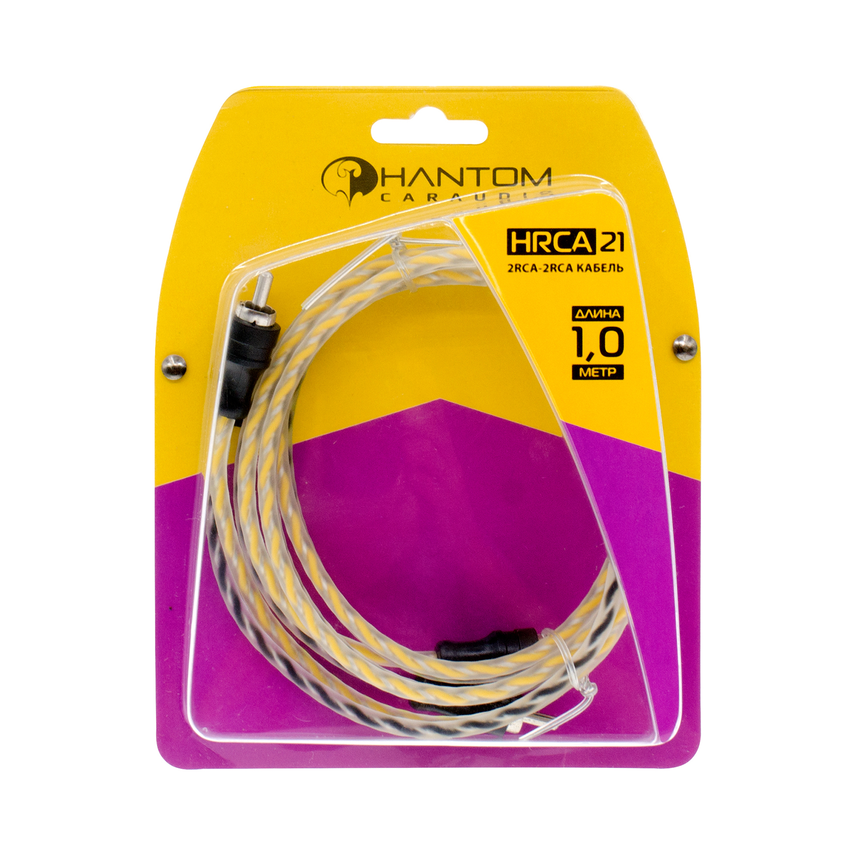 Кабели межблочные (RCA), AUX, HDMI, RCA разъёмы PHANTOM HRCA21 