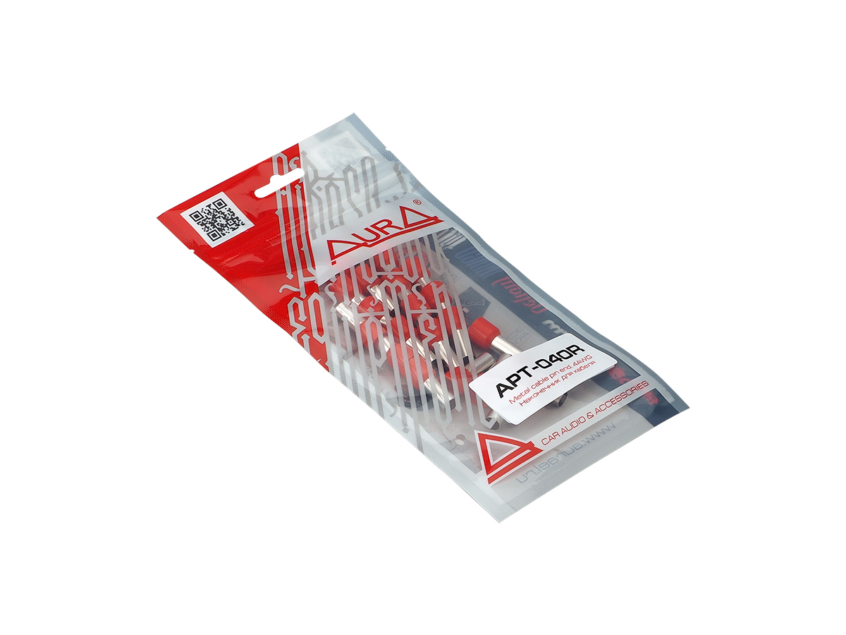 Клеммы акустические, силовые, коннекторы, гильзы AurA APT-040R 