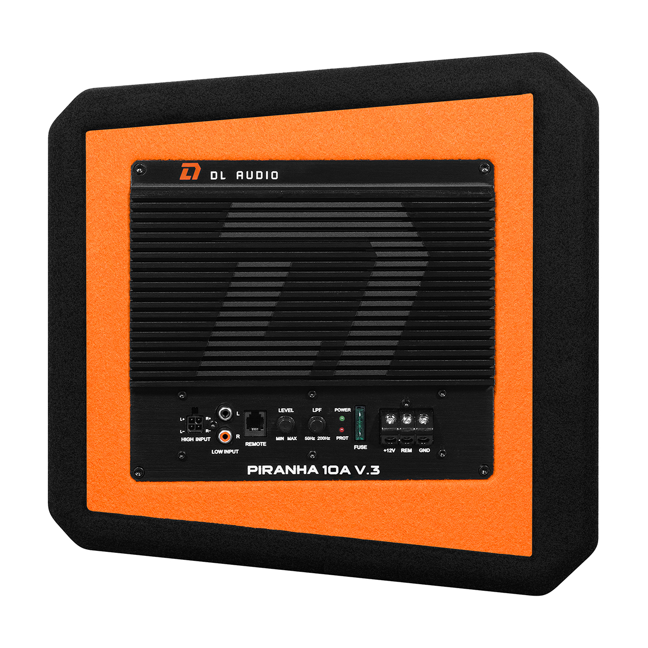 Cабвуферы корпусные активные DL Audio Piranha 10A V3 Black 
