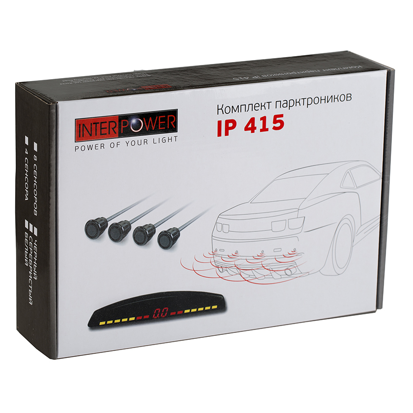 Парковочные радары Interpower IP 415 Silver