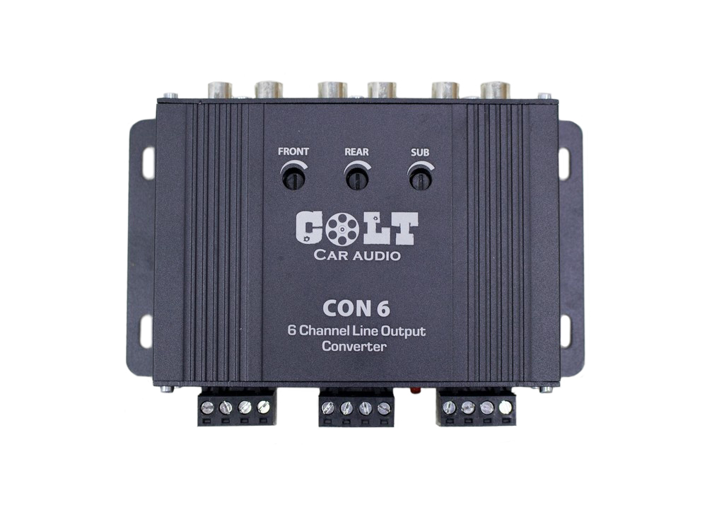 Интерфейсы для подключения усилителей COLT CON 6 